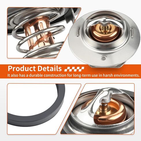 ترموستات مع حلقة دائرية لـ Kawasaki Mule PRO-FX PRO-FXR PRO-FXT 820 KAF820 2015-2023 49054-0007 in Saudi Arabia