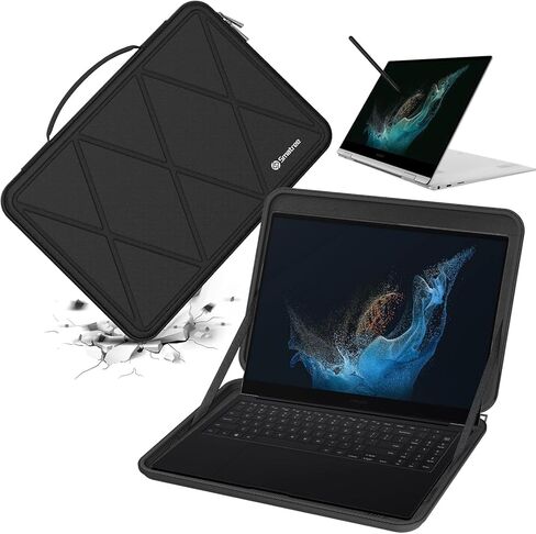 حافظة حماية صلبة من مادة EVA من Smatree متوافقة مع حقيبة الكمبيوتر المحمول Samsung Galaxy Tab S9 Ultra مقاس 14.6 بوصة، وحقيبة الكمبيوتر المحمول Samsung Galaxy Tab S8 Ultra (M47) in Kuwait
