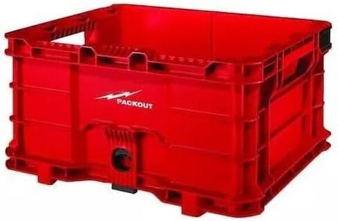 for Milwaukee Tool 48-22-8440 Packout Tool Crate, Polymer, Red, 18-3/4 In W X in Saudi Arabia