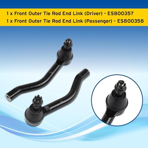 10pcs Suspension Kit Front Lower Control Arms w/Ball Joints Outer Inner Tie Rods for 2007-2012 Nissan Altima, 2013 Altima Coupe 2-doors in Saudi Arabia