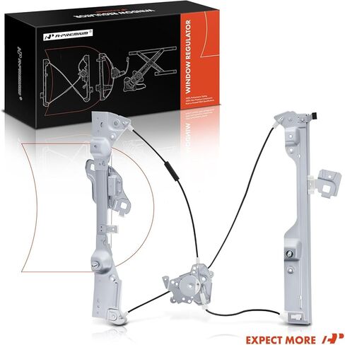A-Premium Electric Power Window Regulator Without Motor Compatible with Infiniti G35 2003 2004 2005 2006 2007, Front Left Driver Side, Coupe Only, Replace# 80721AM803 in Saudi Arabia