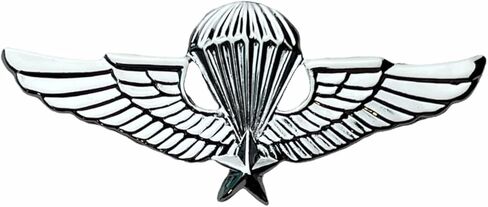 Vietnam Jump Wings Insignia 2 1/2 inch silver color Hat or Lapel Pin H16043 F1D29T in Saudi Arabia