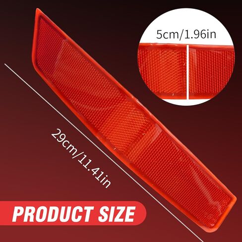 NI1185105N Rear Bumper Reflector Tail Light (Right Passenger Side), Replacement for Nissan Rogue 2017 2018 2019, Replaces 26560-6FV0A 265606FV0A in Saudi Arabia