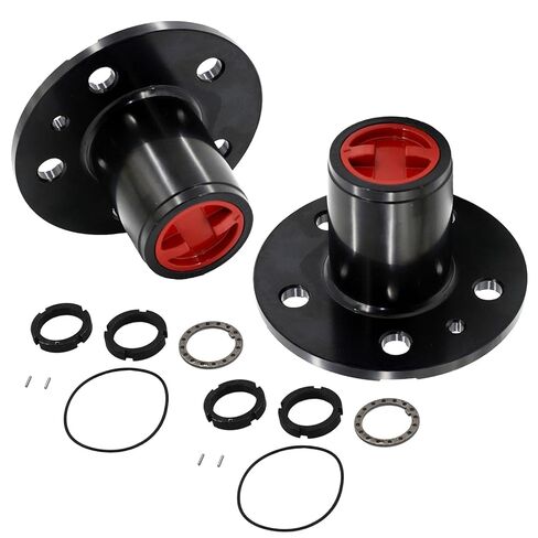 Manual Free Wheel Bearing Locking Hubs Replacement for Ford Explorer 90-94, Ranger 90-97, Mazda Pickup 94-97, Navajo 90-94, Replacement# AVM465HP, 2 Piece in Kuwait