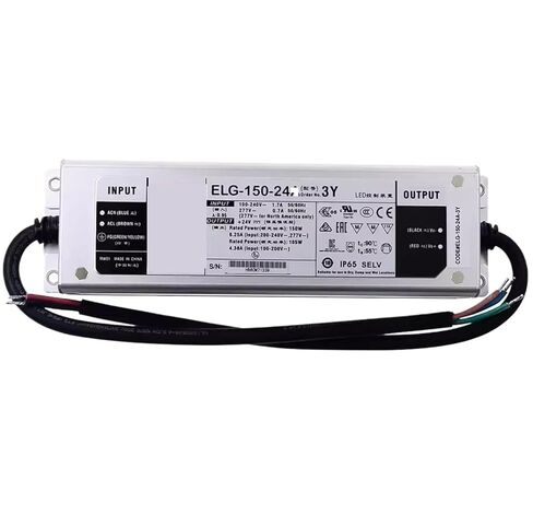 1pcs IP67 Waterproof Power Supply ELG-150-12-3Y ELG-150-24-3Y ELG-150-36-3Y ELG-150-42-3Y ELG-150-48-3Y ELG-150-54-3Y 150W(ELG-150-48-3Y) in Saudi Arabia