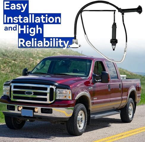 مجموعة أسطوانات القابض الرئيسية والتابع متوافقة مع 1999-2007 Ford F-250 Super Duty/F-350 Super Duty/F-450 Super Duty/F-550 Super Duty 7.3L V8، 6.0L V8 DIESEL in Kuwait