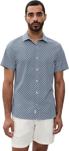 Fair Harbor Men's The Short Sleeve Windward Shirt in Saudi Arabia