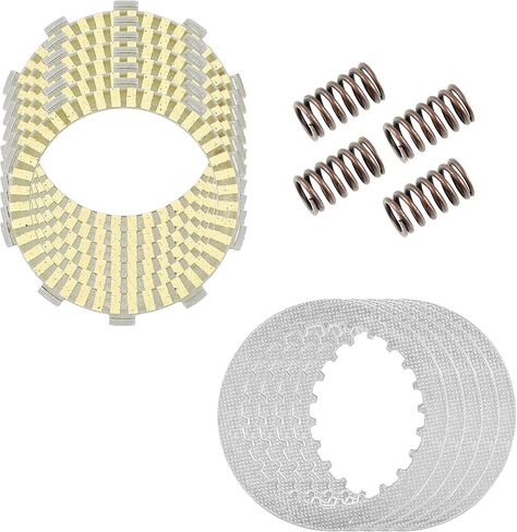 Caltric Clutch Friction and Steel Plates Kit compatible with Honda XR350R 1983 1982 1985 / XR250R 1984-2004 in Saudi Arabia