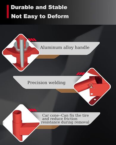 Manual Tire Changer Machine, Portable Tire Changer with Duck Head, 12''-21'' Tire Change, Fit for Cars, Trailer, ATV, Truck, SUV in Kuwait