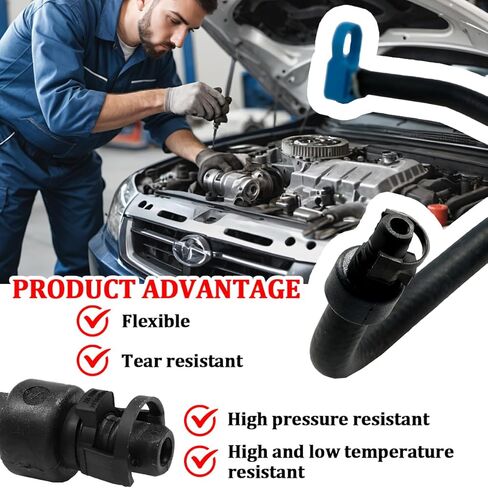 Car Engine Radiator Coolant Hose, OEM#13251447 Vehicle Upper Inlet Coolant Recovery Tank Hoses, Automotive Bypass Hose Replacement Radiator, Compatible with 2012-2020 Sonic 1.4L in Saudi Arabia