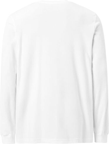 قميص Mary Engelbreit Festive Breakdown للجنسين بأكمام طويلة باللون الأبيض in Kuwait