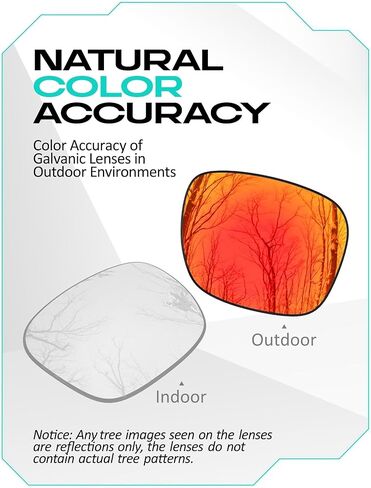 Galvanic Replacement Lenses for Ray-Ban Meta Wayfarer RW4006 & Gen 2 RW4012 50mm Smart Glasses-Transition, Easy to Install - Adapt Red Photochromic in Saudi Arabia
