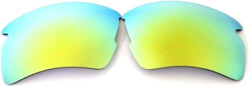 عدسات بديلة من Galaxy لنظارة Oakley Flak 2.0 XL مستقطبة باللون الذهبي بنسبة 100% من الأشعة فوق البنفسجية فئة A. in Saudi Arabia