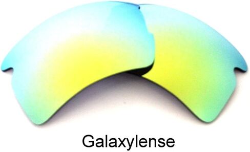 عدسات بديلة من Galaxy لنظارة Oakley Flak 2.0 XL مستقطبة باللون الذهبي بنسبة 100% من الأشعة فوق البنفسجية فئة A. in Saudi Arabia