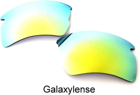 عدسات بديلة من Galaxy لنظارة Oakley Flak 2.0 XL مستقطبة باللون الذهبي بنسبة 100% من الأشعة فوق البنفسجية فئة A. in Saudi Arabia