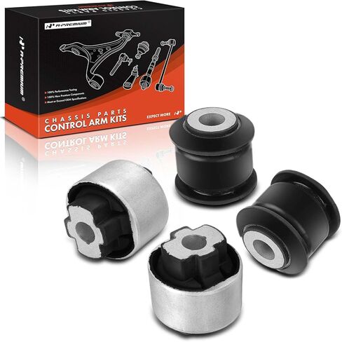 A-Premium 4 x Front Lower Forward and Rearward Control Arm Bushing Kit, Compatible with Ram ProMaster 1500 2500 2014-2024, ProMaster 3500 2014-2018 in Saudi Arabia
