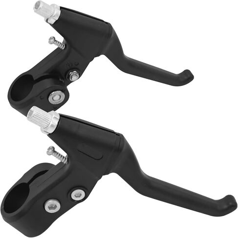 Universal Bicycle Brake Lever/Bike Brake Handle & Brake Cable, 22mm Compatible for Most Bicycle, Road Bike, Mountain Bike [Black - Pair], BL-01 in Kuwait