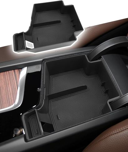 CDEFG for 2024 2025 2026 Volvo XC60/ S90/ V90/ XC90 Center Console Organizer Tray - Armrest Storage Middle Console Insert XC60 S90 V90 XC90 Interior Accessories in Saudi Arabia