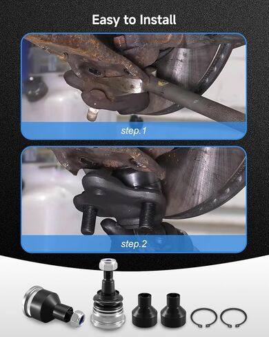 مجموعة وصلات كروية سفلية أمامية متوافقة مع Hyundai Elantra Accent Veloster Venue Elantra Coupe GT Kia Forte Rio Forte Koup Forte5 2012-2023، قطعتان in Kuwait