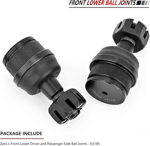 JLEO K3185 2PCS Front Lower Suspension Ball Joint for 2007-2017 Jeep Wrangler,2018 Jeep Wrangler Jk,Front Driver and Passenger Side for 1999-2004 Jeep Grand Cherokee in Saudi Arabia