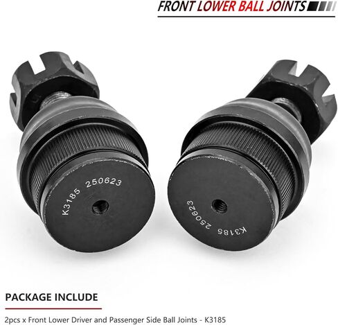 JLEO K3185 2PCS Front Lower Suspension Ball Joint for 2007-2017 Jeep Wrangler,2018 Jeep Wrangler Jk,Front Driver and Passenger Side for 1999-2004 Jeep Grand Cherokee in Saudi Arabia