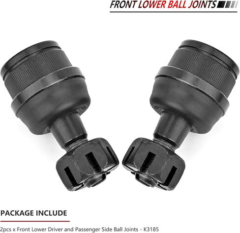 JLEO K3185 2PCS Front Lower Suspension Ball Joint for 2007-2017 Jeep Wrangler,2018 Jeep Wrangler Jk,Front Driver and Passenger Side for 1999-2004 Jeep Grand Cherokee in Saudi Arabia