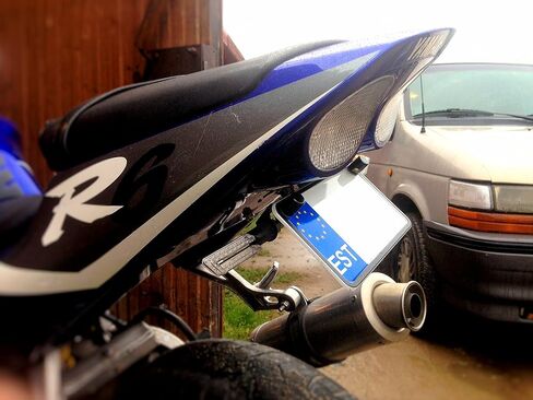 مزيل الحاجز/مرتب الذيل للجيل الأول/الثاني من ياماها YZF-R6 in Kuwait