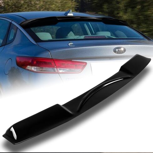 W-POWER, Rear Window Roof Spoiler Compatible with Kia Optima 2016-2020, 2017 2018 2019, ABS Rear Roof Visor Spoiler in Saudi Arabia