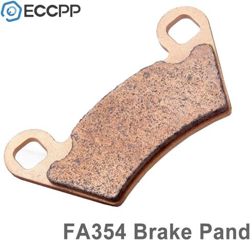 ECCPP Front and Rear Brake Pads for Polaris Sportsman 500 2010 2011 2012 (FA159, FA354 Sintered) in Saudi Arabia