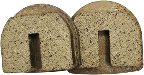 Rounded Front Rear Brake Pads for Razor MX650 MX500 SX500 McGrath Dirt Rocket Quad 500 RSF650 Electric Scooter 4 Wheeler ATV Motocross Disc Brake Pads Replacement in Kuwait