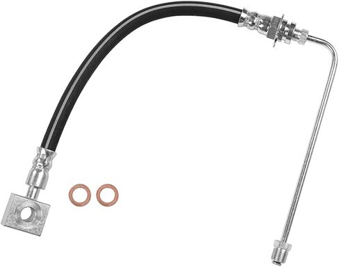 Rear Brake Hose - Set of 2 Brake Hose Rear Pair Brake Line Kit Fits E-450 Econoline Super Duty 2002 2001 2000 Fits E-450 Super Duty 2003 Fits Econoline Super Duty 1999 1998 1997 1996 in Saudi Arabia