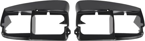 HECASA Headlight Bezel Compatible with 1998-2002 Pontiac Firebird Driver Passenger Side Headlamp Trim Replacement for 10410720 10410721 Black Left & Right Side in Saudi Arabia