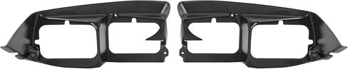 HECASA Headlight Bezel Compatible with 1998-2002 Pontiac Firebird Driver Passenger Side Headlamp Trim Replacement for 10410720 10410721 Black Left & Right Side in Saudi Arabia