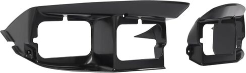 HECASA Headlight Bezel Compatible with 1998-2002 Pontiac Firebird Driver Passenger Side Headlamp Trim Replacement for 10410720 10410721 Black Left & Right Side in Saudi Arabia