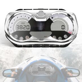 LCD Digital Jet Ski Speedometer Compatible with 2006-2011 Sea Doo GTX/RXP/RXT/Wake with Chrome Bezel, Boat Instrument Cluster, Watercraft Dashboard Replaces#278002273 in Kuwait
