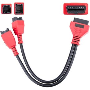 12+8 pin Cable OBD Security Bypass connctor 12+8 Adapter for Chrysler SGW Equipped FCA Vehicles Compatible with JScan App for Diagnostic Fit for Scanners MK808 MK808S MX808 MS906 Pro MS908S in Kuwait
