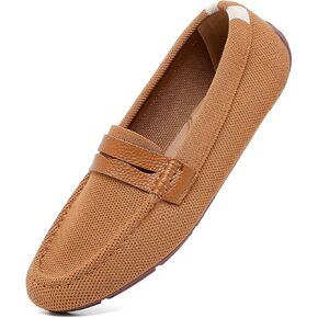 Touchmosees Loafers for Women Casual Dressy Business Work Flats Shoes Comfortable Lightweight Knit Slip on Soft Walking Shoe in Kuwait