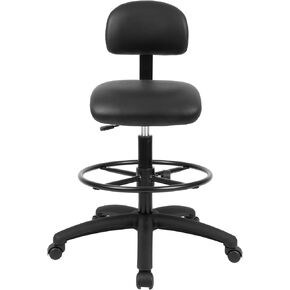 خذ كرسي سبا طبي اقتصادي متعدد الأغراض من TAKE UR SEAT مع مقعد قابل للتعديل وارتفاع خلفي. غطاء مقعد قماشي متطور سهل التنظيف. عجلات قياسية (ارتفاع المقعد المتوسط ​​باللون الأسود) in Kuwait