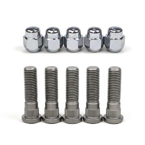 5 Pack 610-568 Wheel Lug Studs + 52950-14140 Wheel Lug Nuts - M12x1.5 for Hyundai Veloster Santa Fe Accent Elentra Sonata Kia Forte NIRO Soul Optima Rio in Kuwait