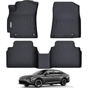 سجادات الأرضية وسجادة صندوق السيارة لعام 2023 2024 2025 Honda Pilot Sport/Touring/Elite/TrailSport/EX-L، الصف الأول والثاني والثالث وبطانة البضائع، مجموعة كاملة من بطانة أرضية السيارة للحماية من جميع الأحوال الجوية in Kuwait