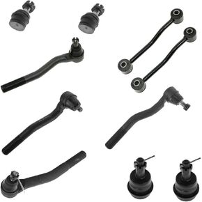 Ball Joint Tie Rod Sway Bar Kit of for Jeep for Grand Cherokee 1999-2004 Suv 10 Piece Sealed in Kuwait