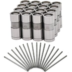 Complete Hydraulic Flat Tappet Lifters & 7.800" Pushrods Kit for Small Block Chevy Engines - Fits SBC 400, 383, 350, 327, 305, 283, 401 - High-Performance Valve Train Upgrade in Kuwait