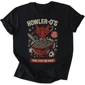 Howler O’s Cereal Parody T-Shirt – Vintage Sci-Fi Inspired Tee for Book & Red Rising Fans in Kuwait