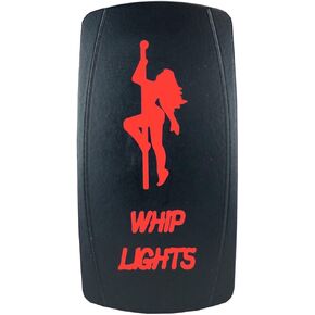 Universal Laser Rocker Switch Backlit WHIP LIGHTS STRIPPER POLE for Car Truck Boat ATV UTV 12V Bright Light Powersports (Blue) in Saudi Arabia