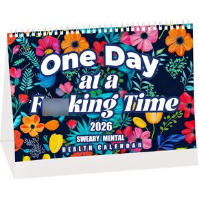 التقويم المكتبي 2024 | 2024 تقويم الحائط للنساء المتعبة، Fu-ck It 2024 Planner Funny Home Office Wall Calendar، Funny Home Office Wall Calendar - White Elephant Gag Gift for Women in Saudi Arabia
