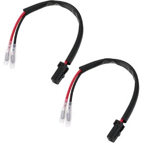 2Pcs 2-Pin Indicator Adapter Cable Type F Compatible with Harley-Davidson in Kuwait
