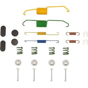 Dynamic Friction Company Rear Drum Brake Hardware Kit 370-76022| For 2006-2013 Toyota Yaris (USA/CANADA); 2014 Toyota Yaris (USA/CANADA) Rear Drum To 4/14 in Kuwait