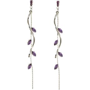 Pearl Dangle Earrings for Women chandelier earrings Cubic Zirconia Wedding Earrings for Brides Bridesmaids Prom Party Jewelry Gifts in Kuwait