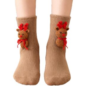 جوارب ثلاثية الأبعاد متماسكة على شكل حيوانات، جوارب لطيفة على شكل حيوانات للنساء، جوارب عناق عناق للحيوانات المضحكة الإبداعية، جورب على الأرض للهدايا in Kuwait