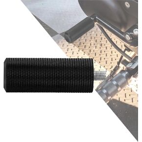 HDBUBALUS Aluminum Shifter Peg Anti Skid Knurled Shift Peg Fit for Harley Sportster Touring Dyna Softail Chopper Bobber Black in Kuwait